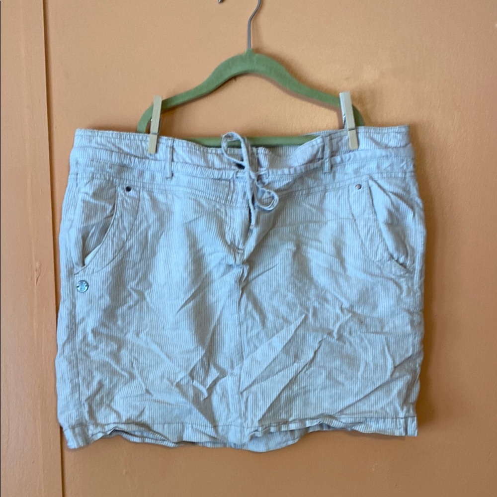 Dalia Linen Blend Skirt
